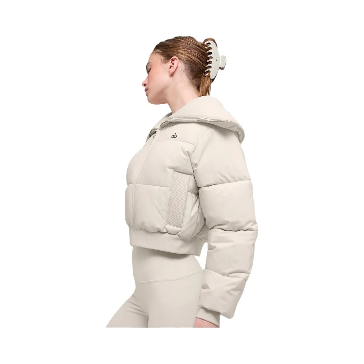 Alo Women's Captivate Puffer - Bone - HypeFly India View 2
