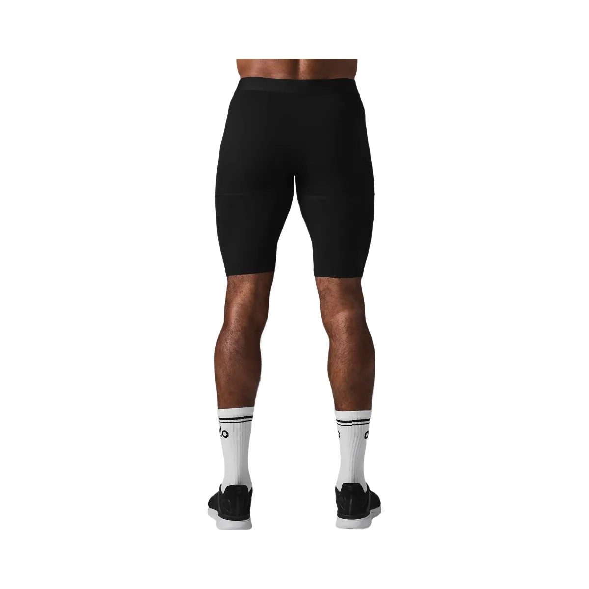 Alo Men's 9" Flight Compression Short - Black - HypeFly India View 4