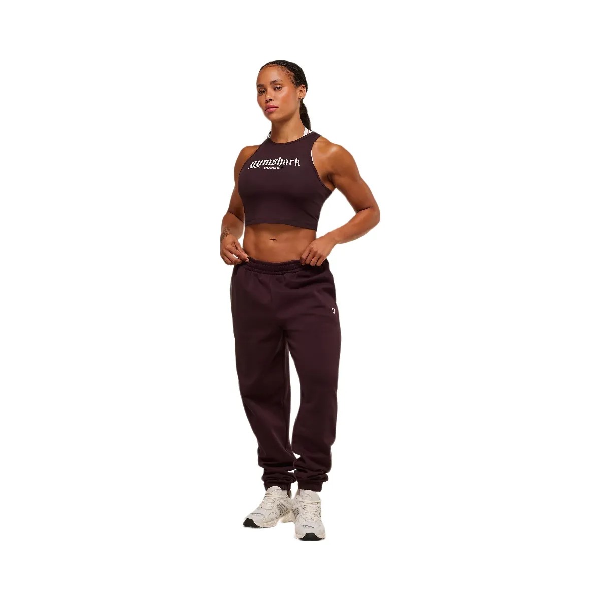 Gymshark Strength Department Tank - Cherry Purple - HypeFly India View 6