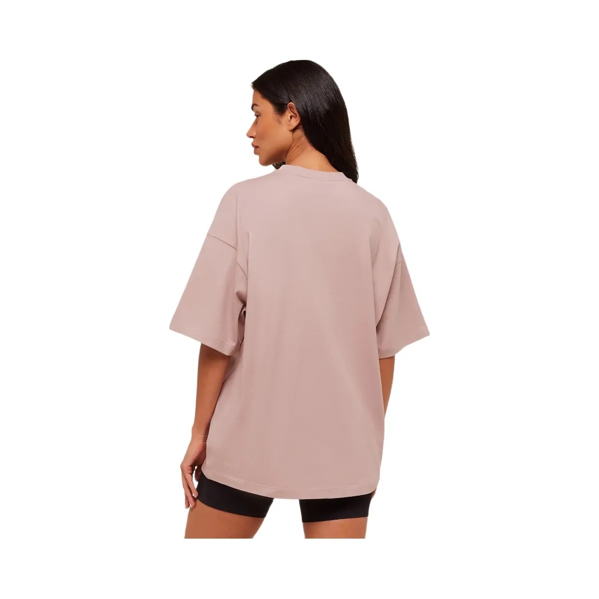 Gymshark Embossed Graphic Oversized T-Shirt - Muted Pink - HypeFly India View 3