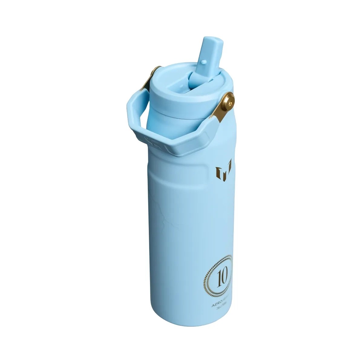 Stanley Messi x Stanley 1913 IceFlow Flip Straw 2.0 Bottle Messi GOAT Pink - HypeFly India View 1