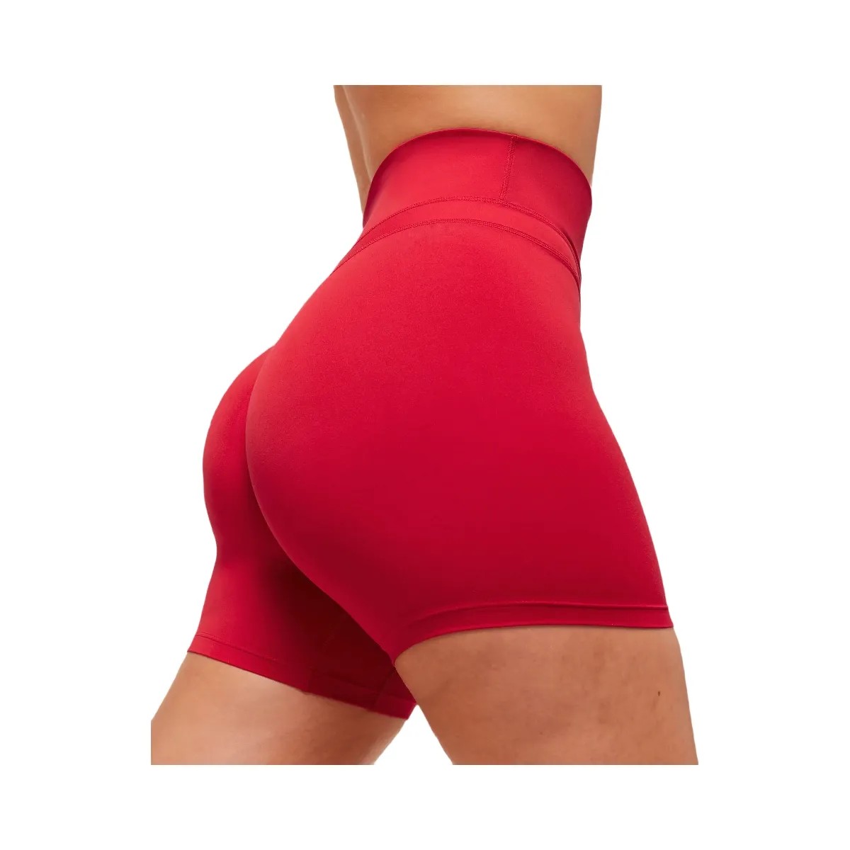 Gymshark Whitney Shorts - Carmine Red - HypeFly India View 6
