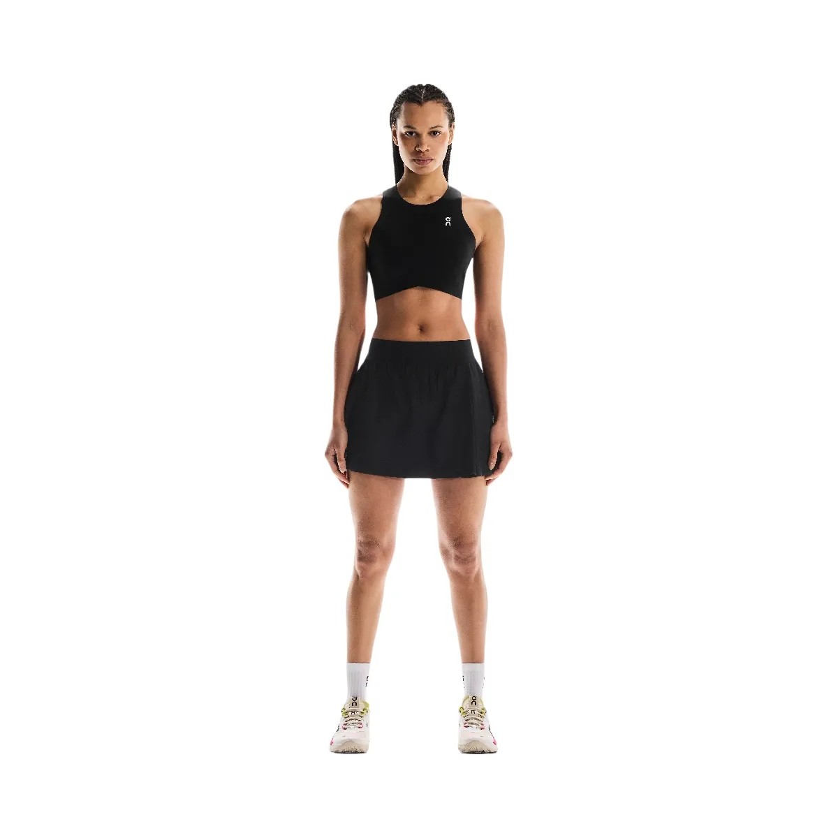 On Court Skirt Pleated Black - HypeFly India View 3