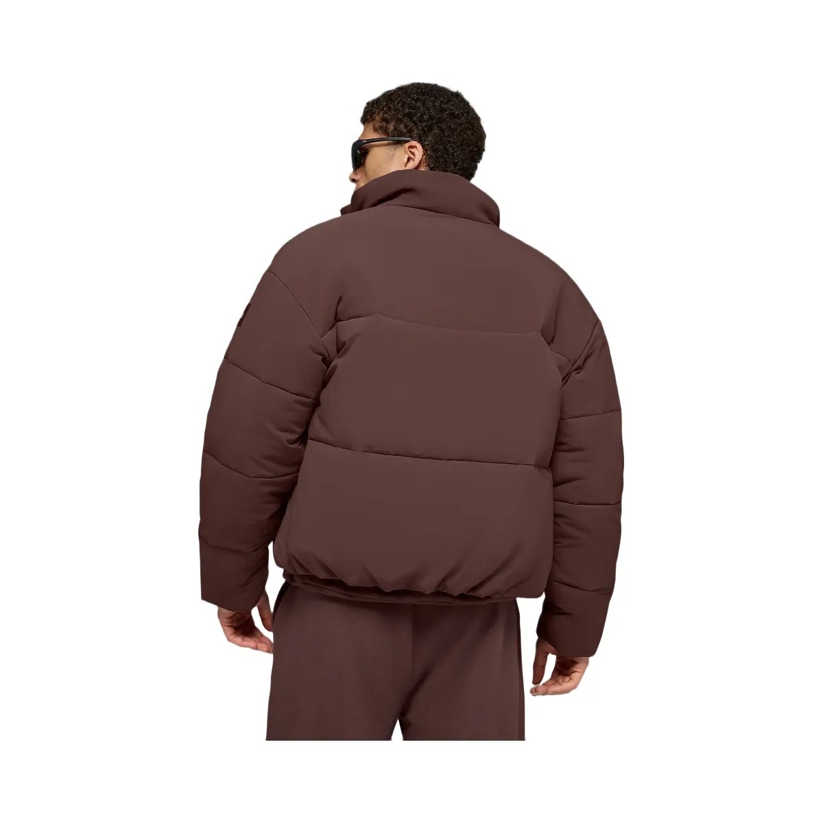 Alo Men's Stretch Woven Street Puffer - Brownstone - HypeFly India View 5