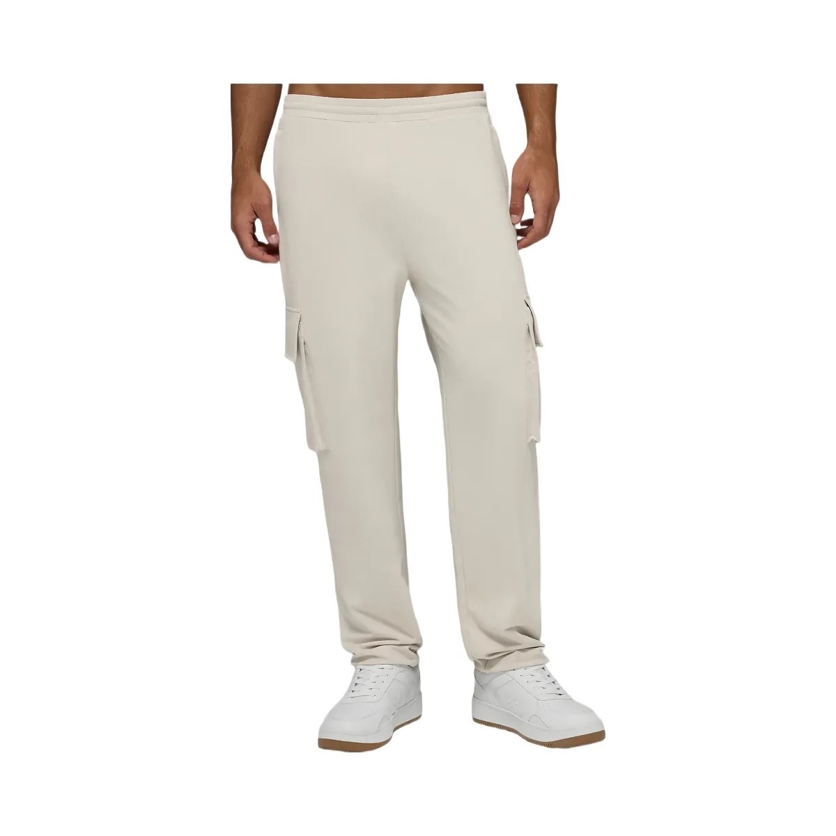 Alo Men's Double Take Cargo Pant - Bone - HypeFly India View 3