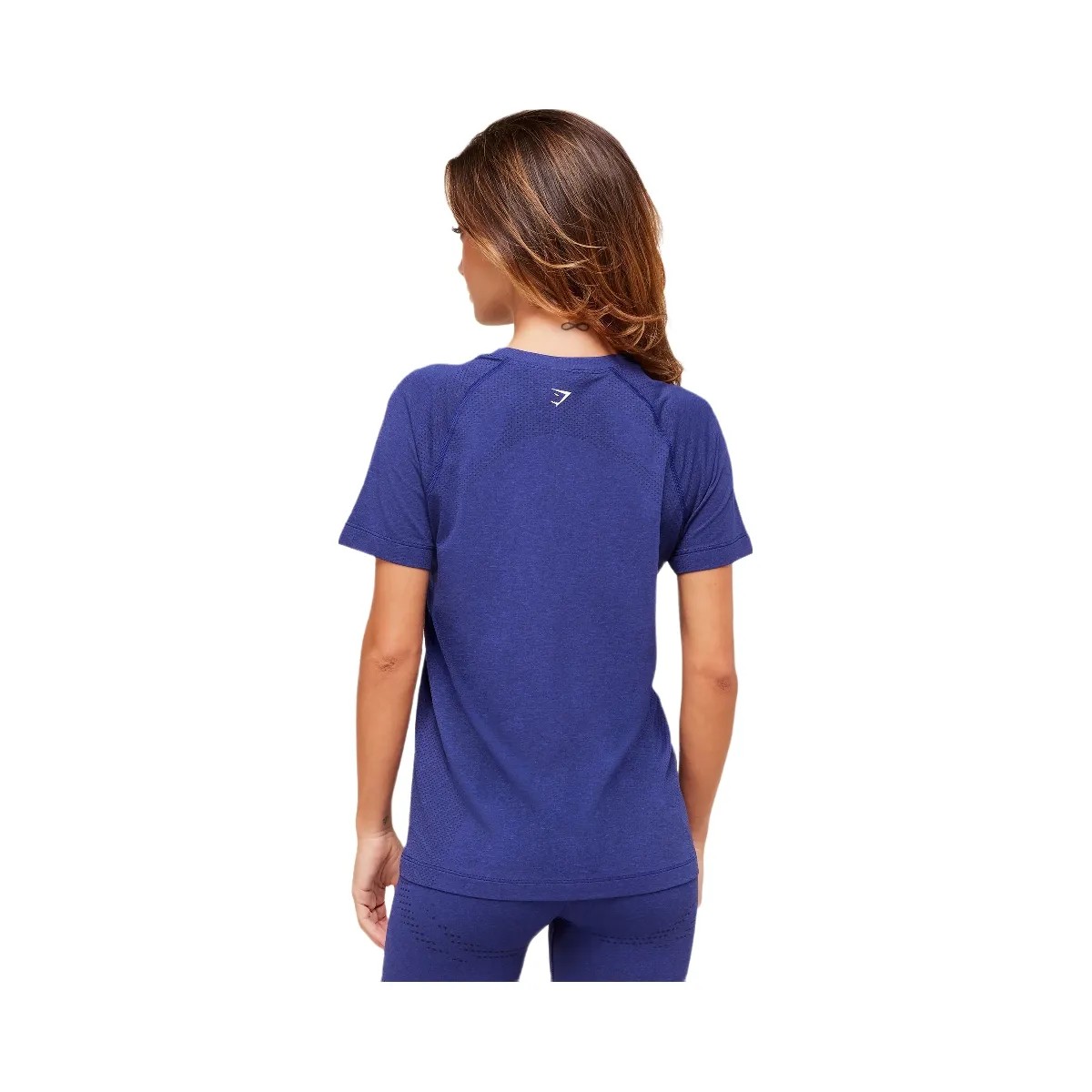 Gymshark Vital Light T-Shirt - Cobalt Purple Marl - HypeFly India View 2