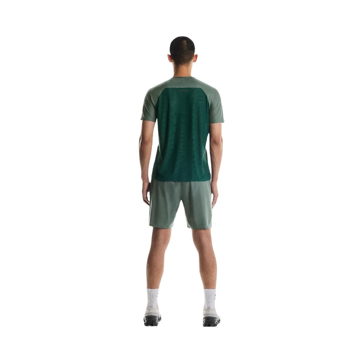 On Performance Hybrid Short Olive - HypeFly India View 3