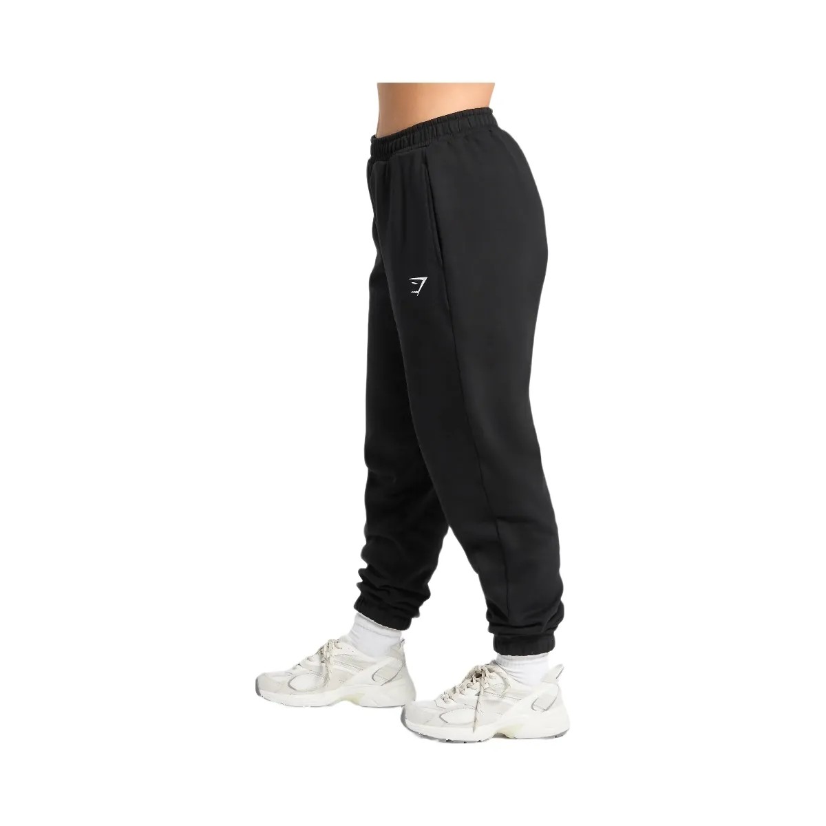 Gymshark Training Fleece Short Joggers - Black - HypeFly India View 3