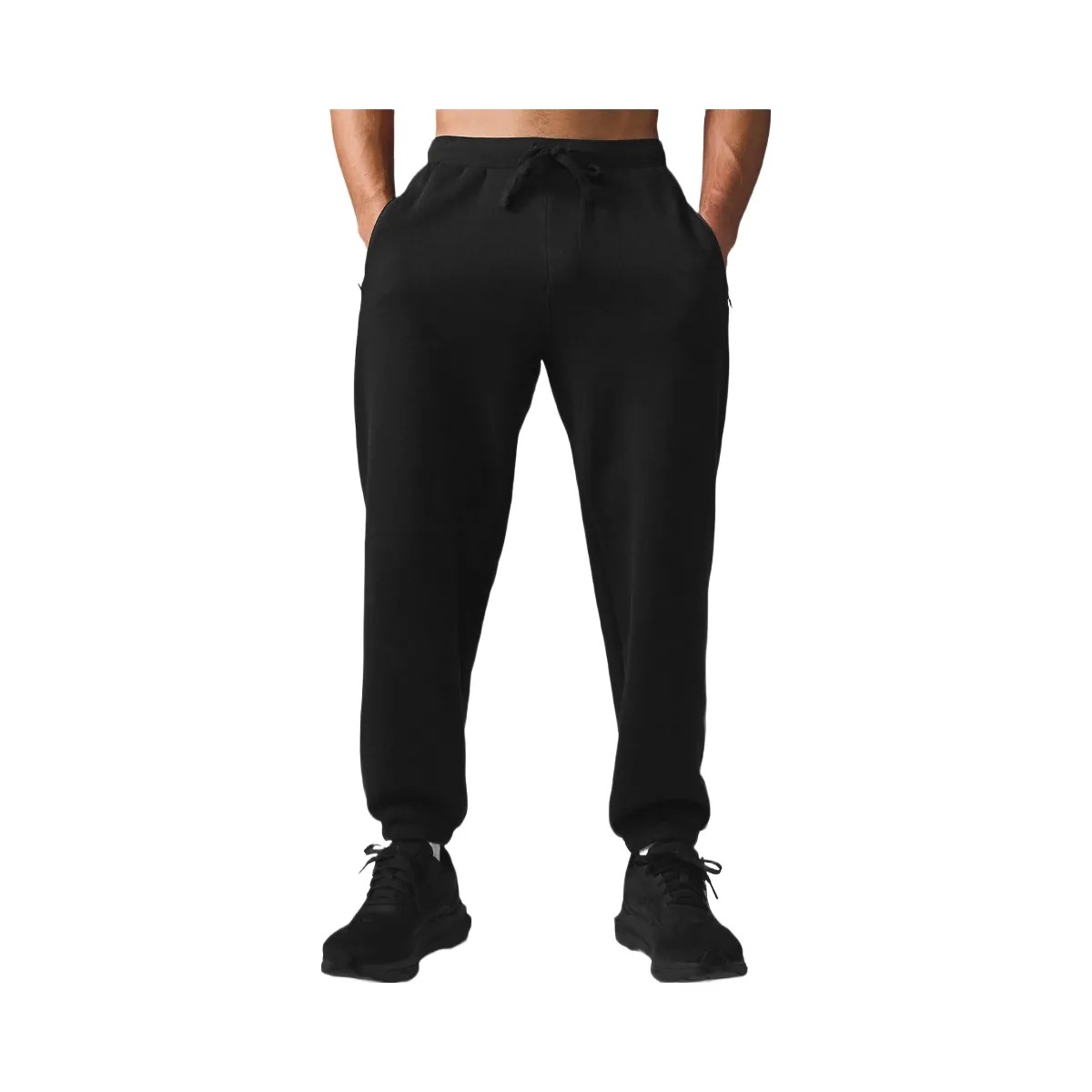 Alo Men's Triumph Restore Sweatpant - Black - HypeFly India View 1
