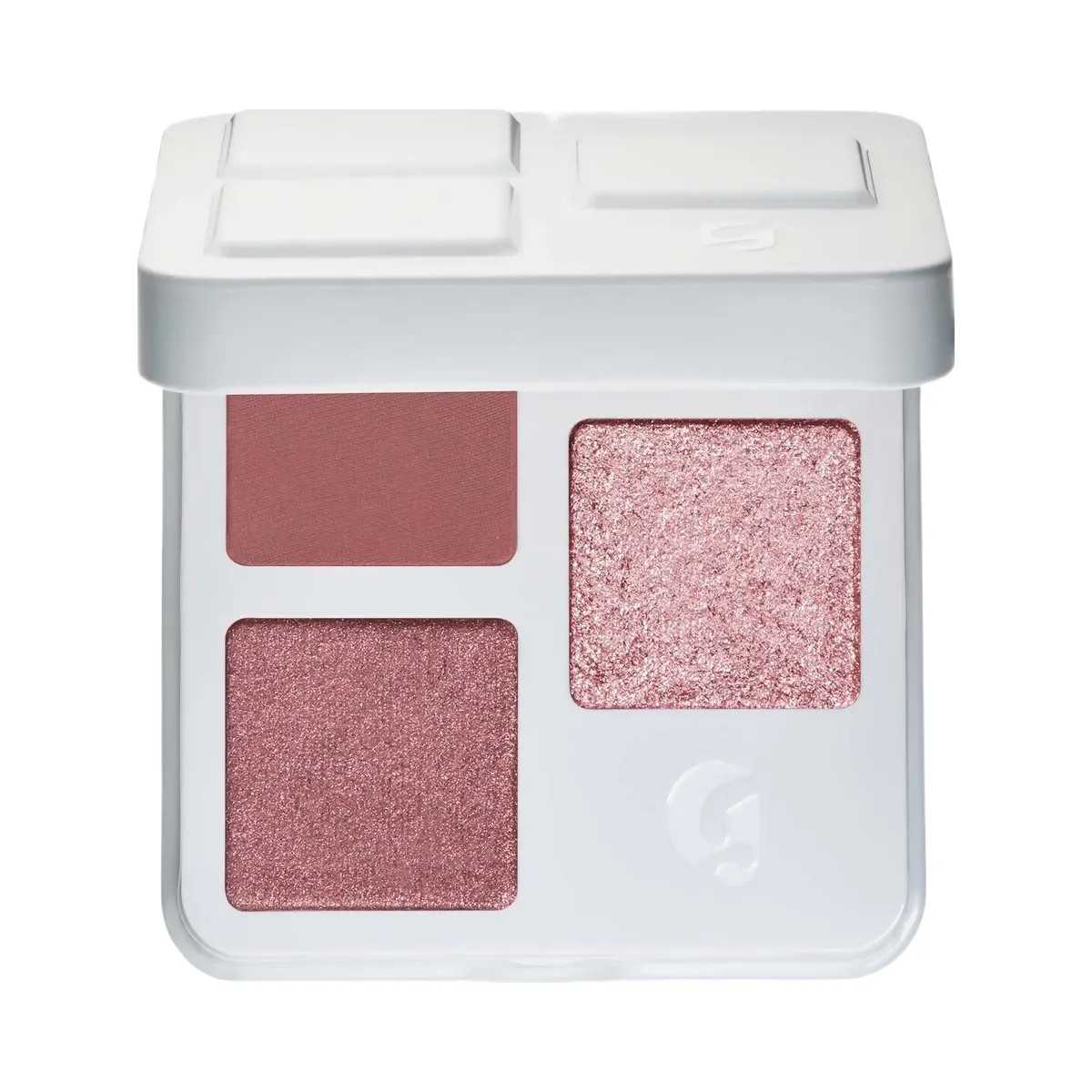 Glossier Monochromes Essential Eyeshadow Trio Palette 'Heather' - HypeFly India View 1