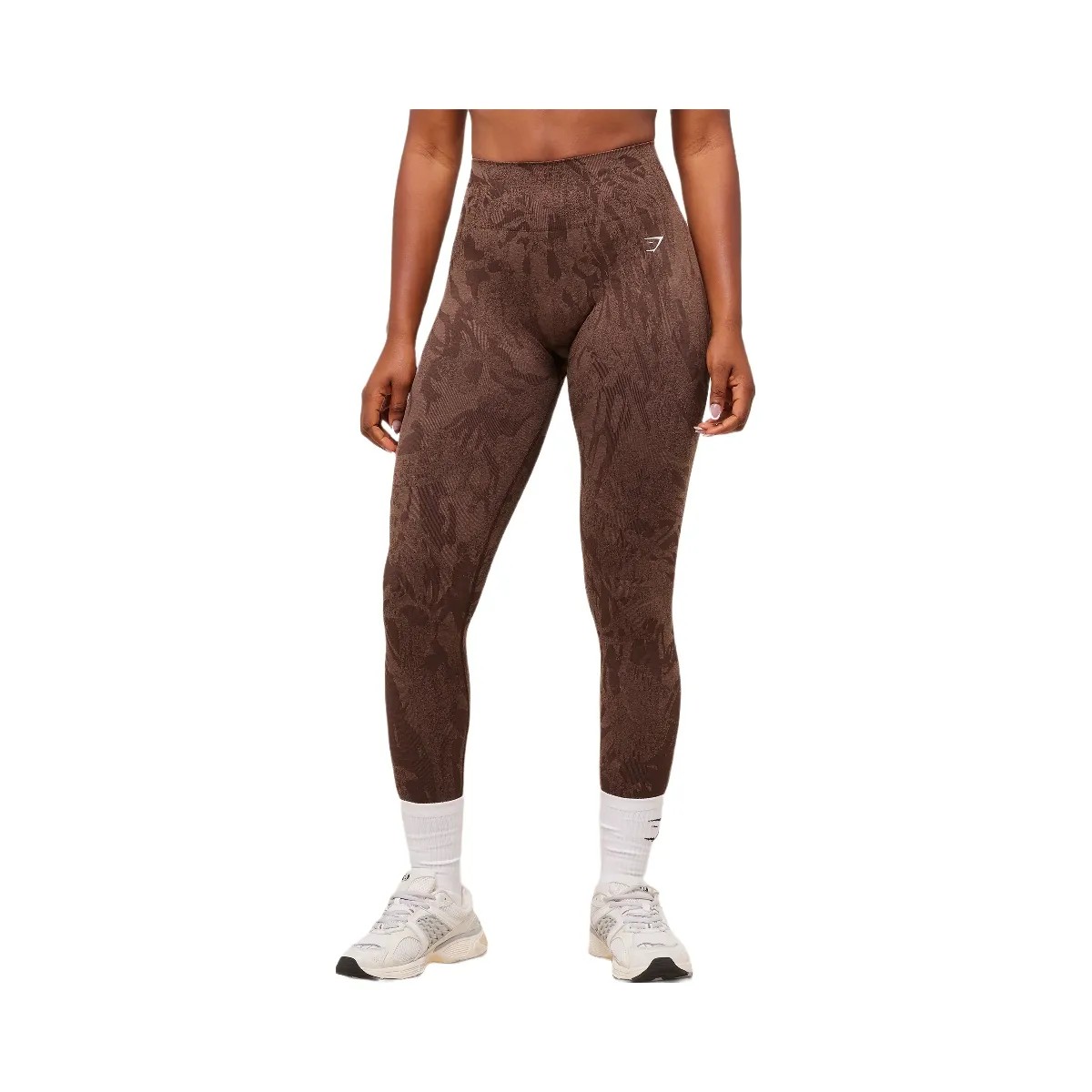 Gymshark Adapt Camo Seamless Leggings - Archive Brown/Soft Brown - HypeFly India View 1