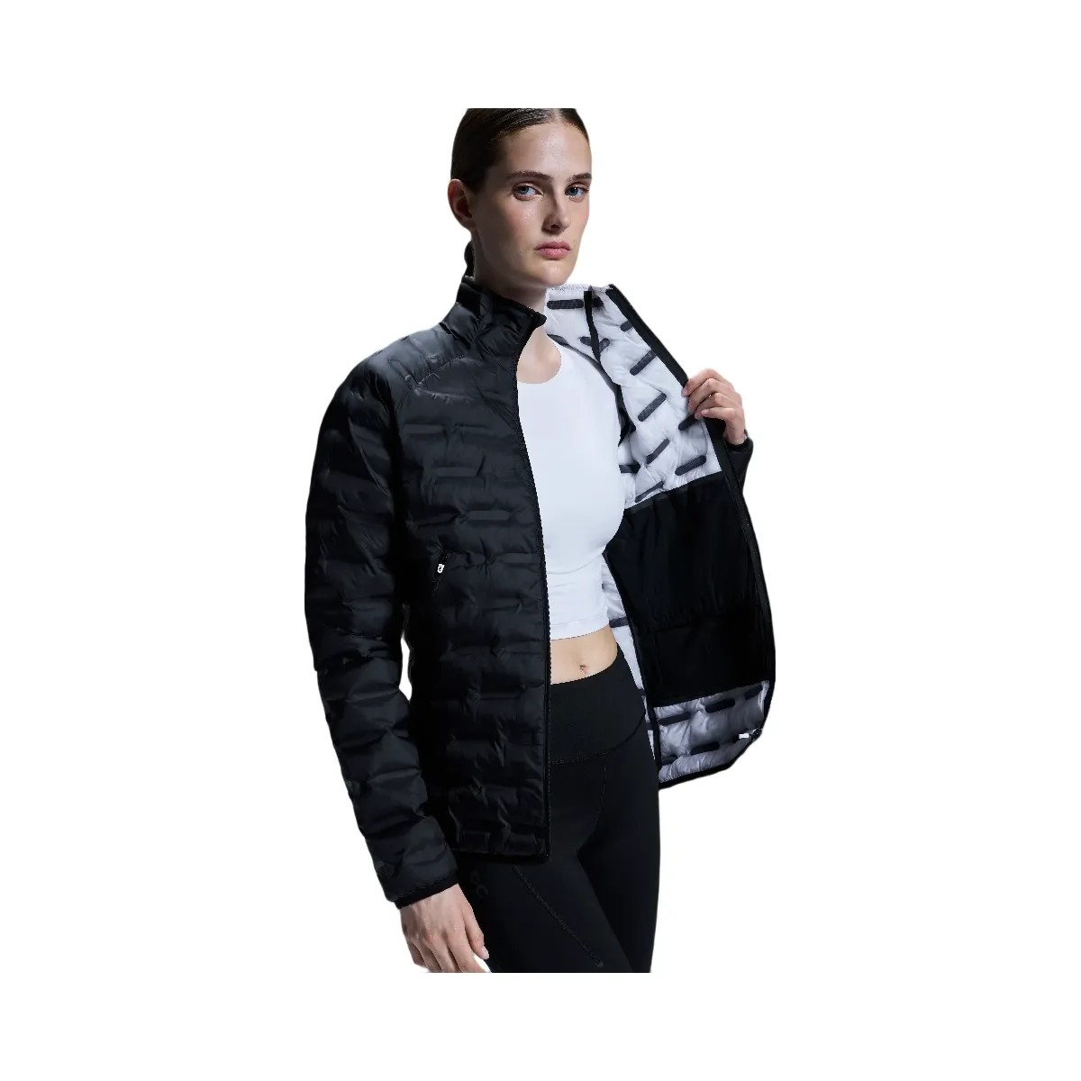 On Switch Jacket Black | White - HypeFly India View 5
