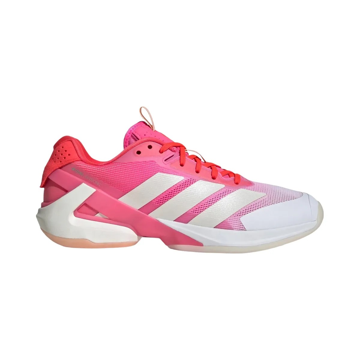 Adidas Adizero Ubersonic 5 Lucid Pink Zero Metalic Lucid Red - HypeFly India View 1