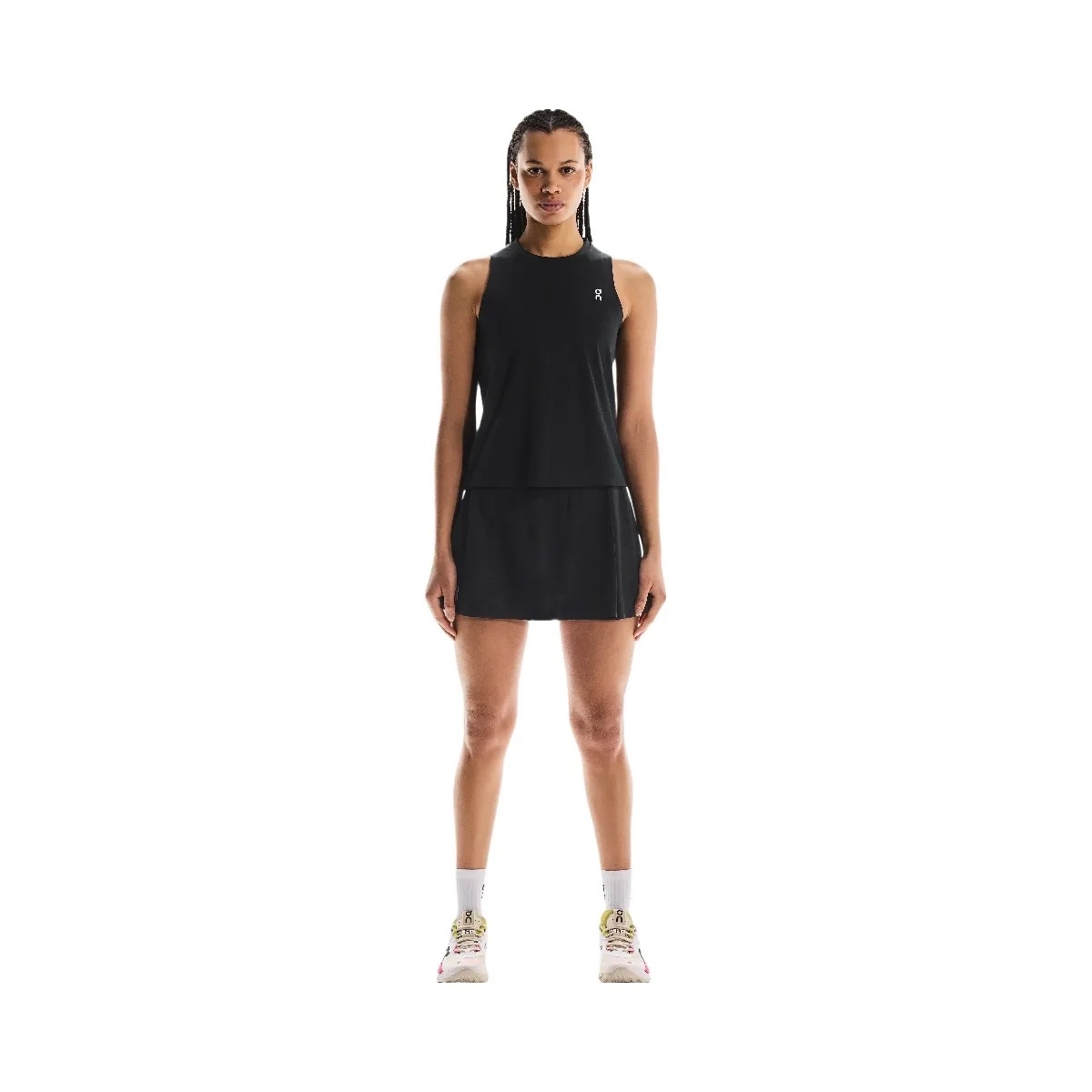 On Court Tank All Black - HypeFly India View 2