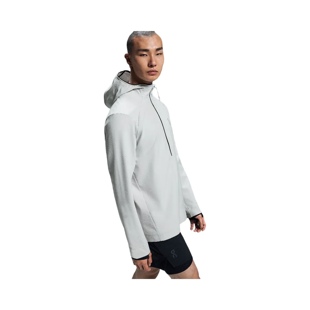 On Pace Hoodie Glacier - HypeFly India View 3