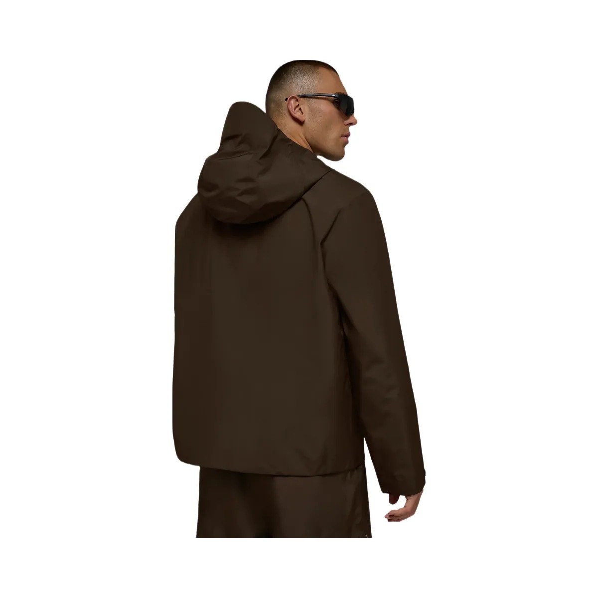 Alo Men's Alpha Shell Jacket - Espresso - HypeFly India View 3
