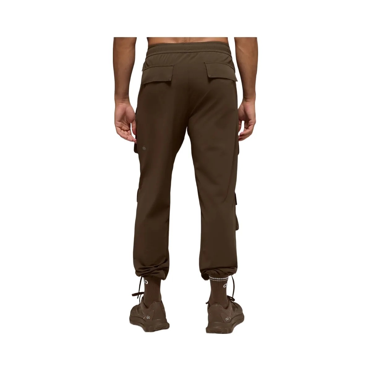 Alo Men's Cargo Venture Pant - Espresso - HypeFly India View 4