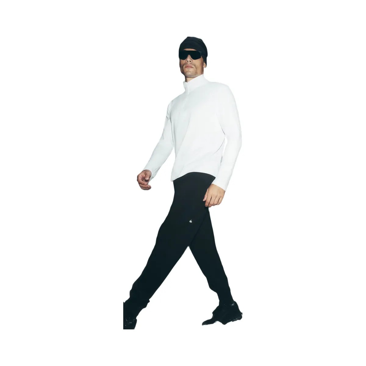 Alo Men's Co-Op Pant (Regular) - Black - HypeFly India View 6