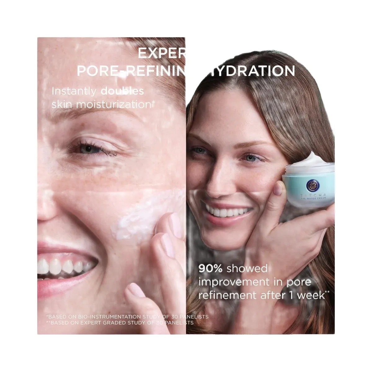TATCHA Moisturizer Favorites: Dewy Cream & Water Cream Value Set - HypeFly India View 3