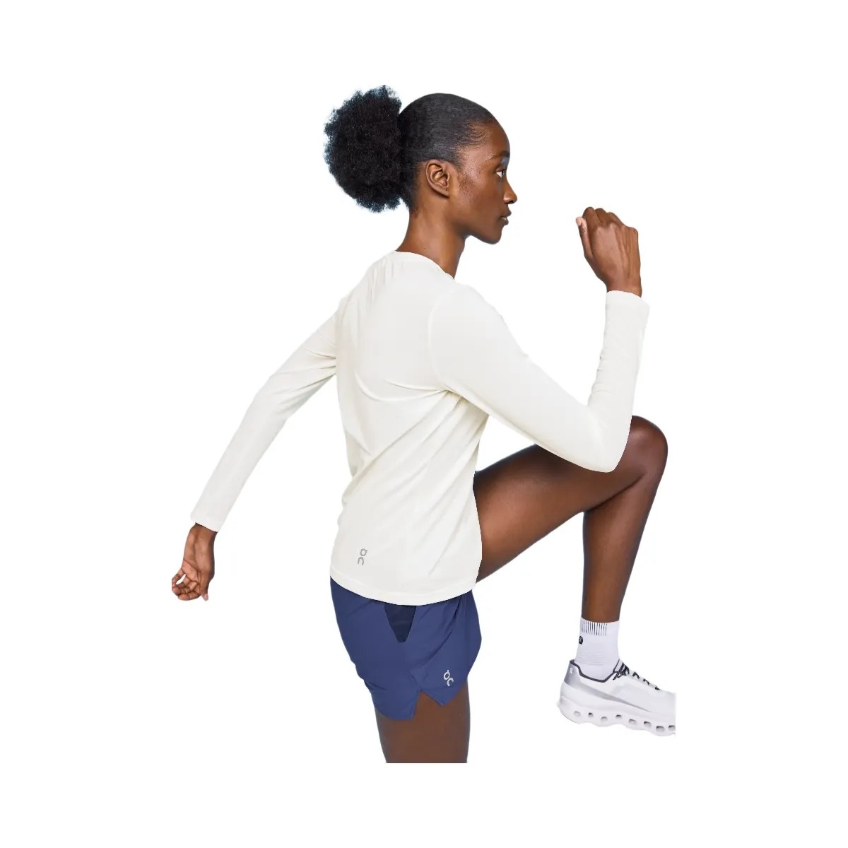 On Core Long-T Undyed-White - HypeFly India View 4