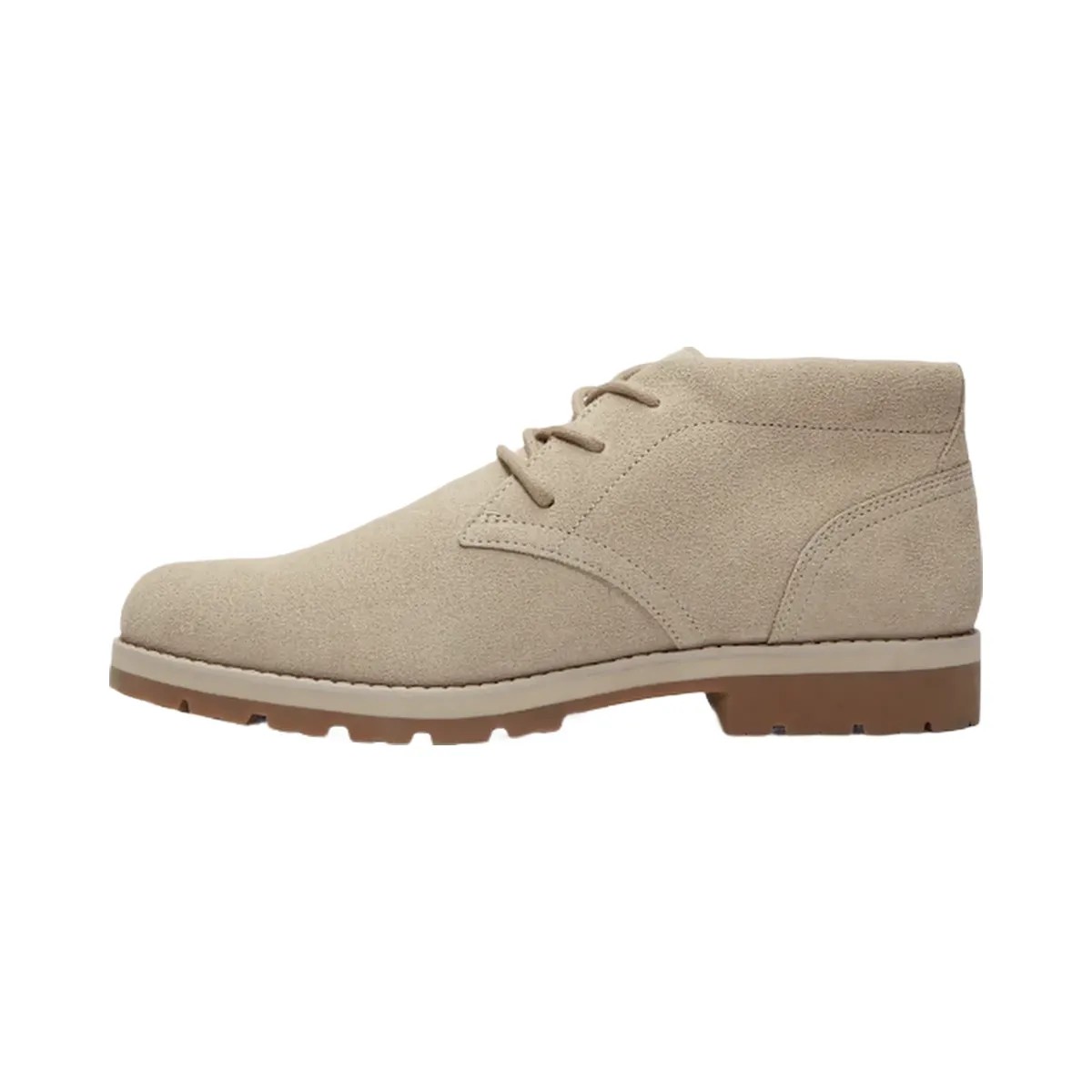 Timberland Britton Square Mid Lace-Up Boot Light Brown Suede Men'S - HypeFly India View 5