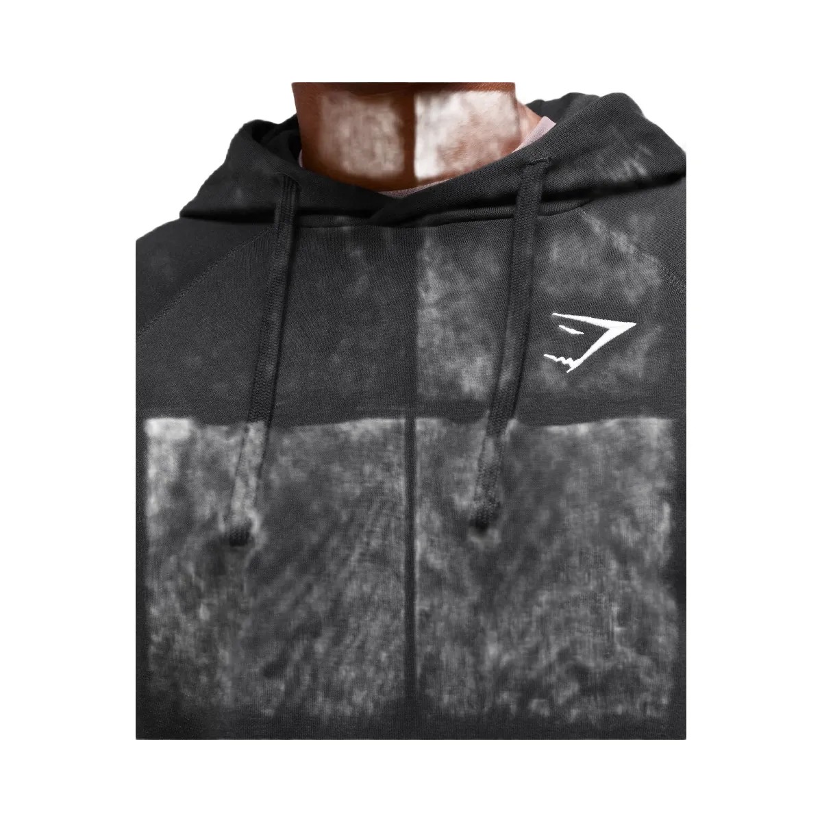 Gymshark Crest Hoodie - Black - HypeFly India View 4