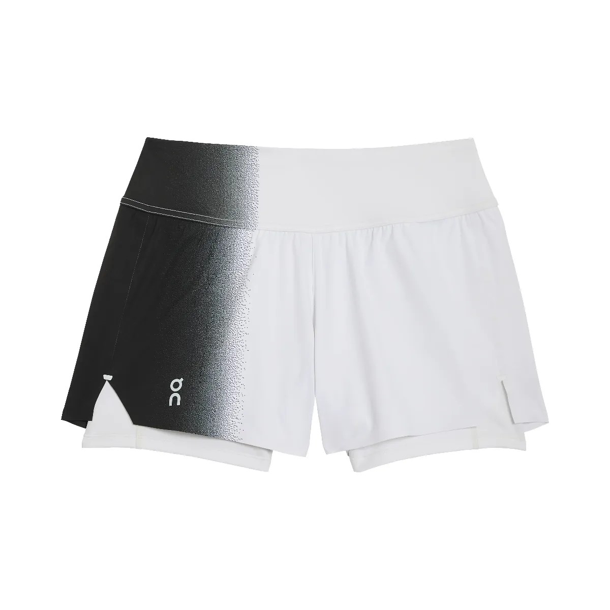 On Court Shorts Black | White - HypeFly India View 1