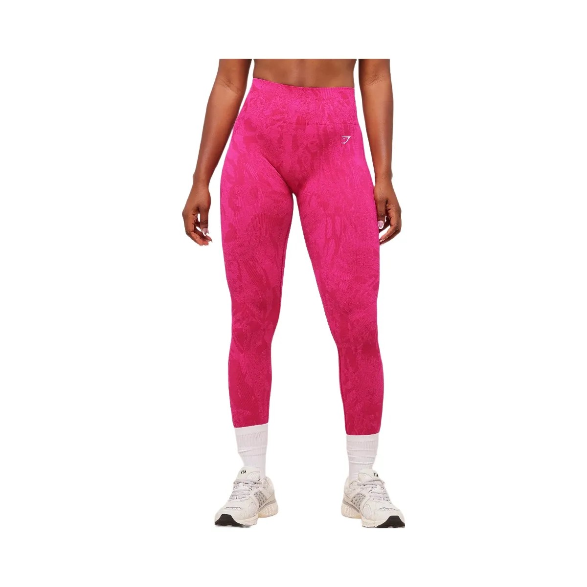 Gymshark Adapt Camo Seamless Leggings - Build Pink/Energy Pink - HypeFly India View 1