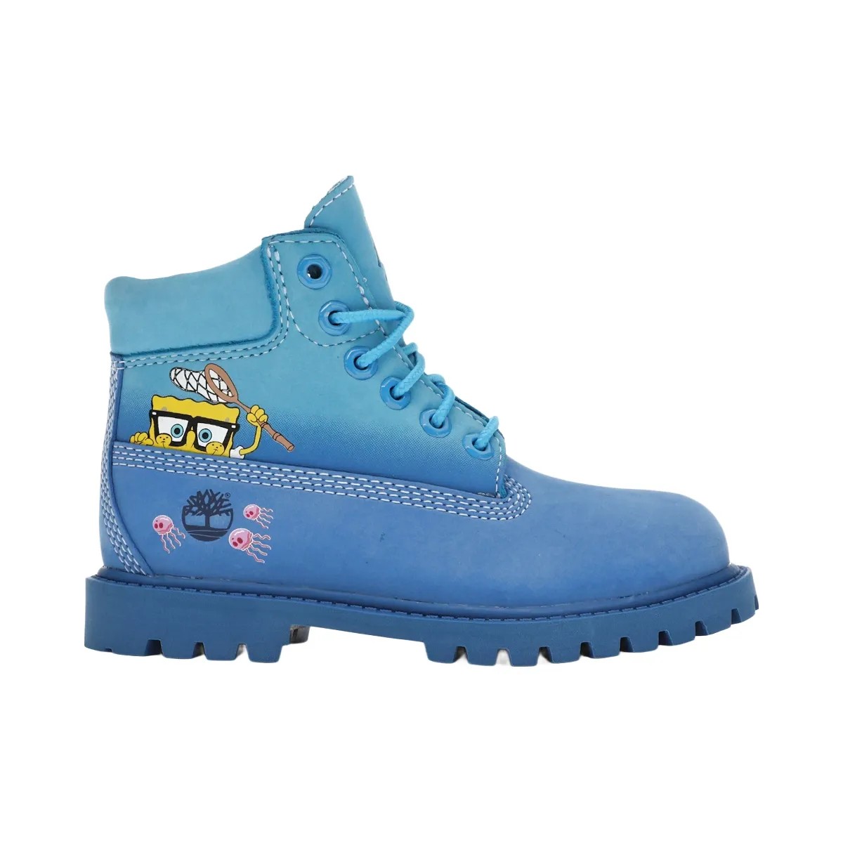Timberland 6" Boot Spongebob Blue (Ps) - HypeFly India View 1
