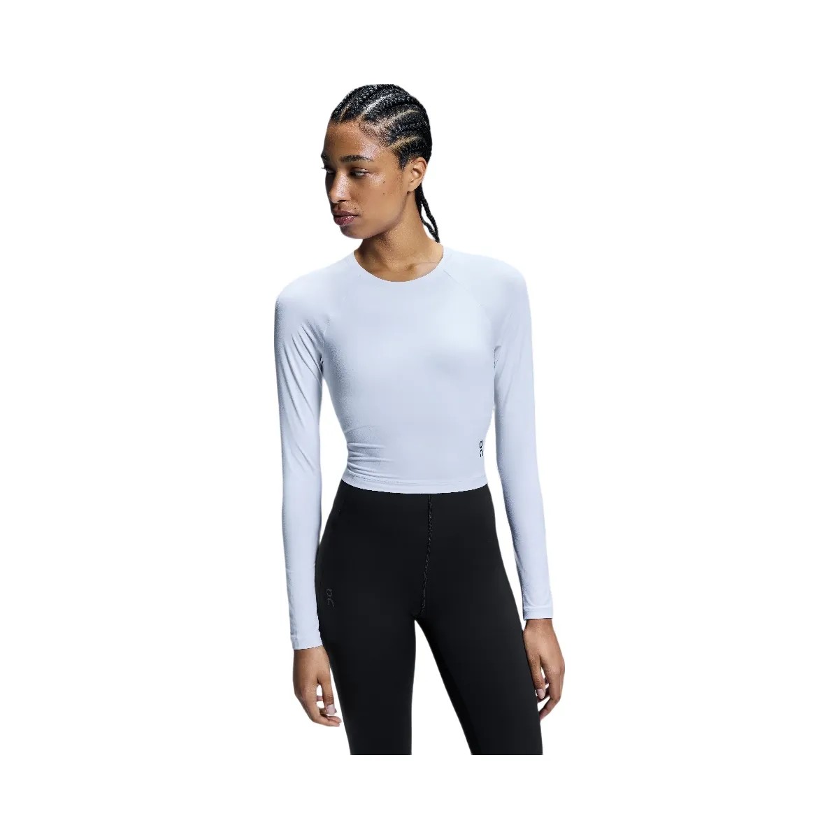 On Movement Long-T Crop White - HypeFly India View 4