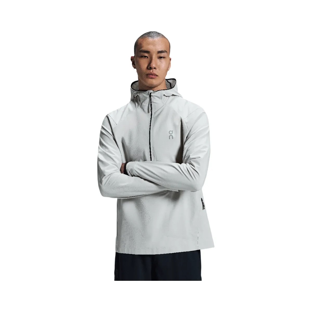 On Pace Hoodie Glacier - HypeFly India View 1