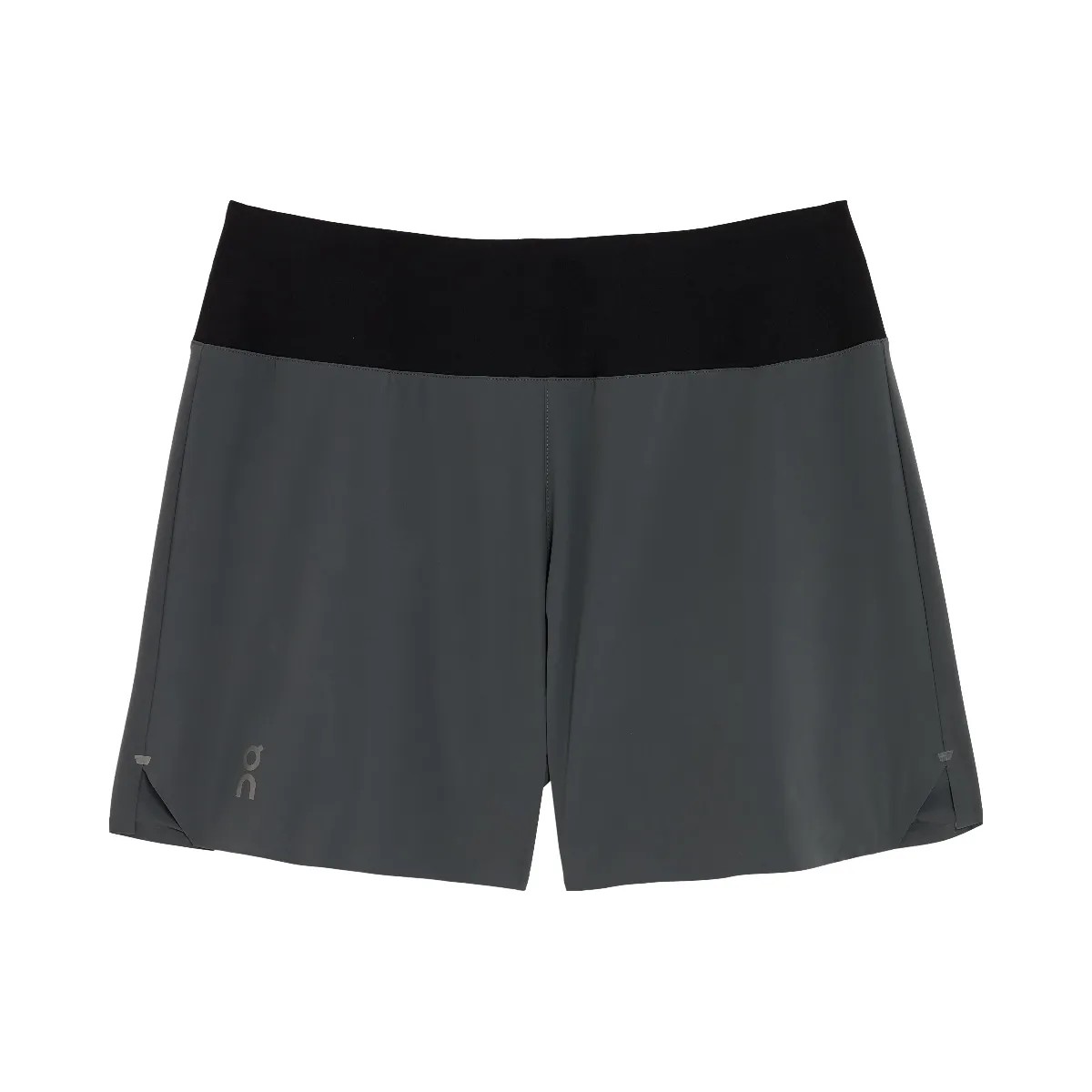 On 5" Running Shorts Lead | Black - HypeFly India View 1