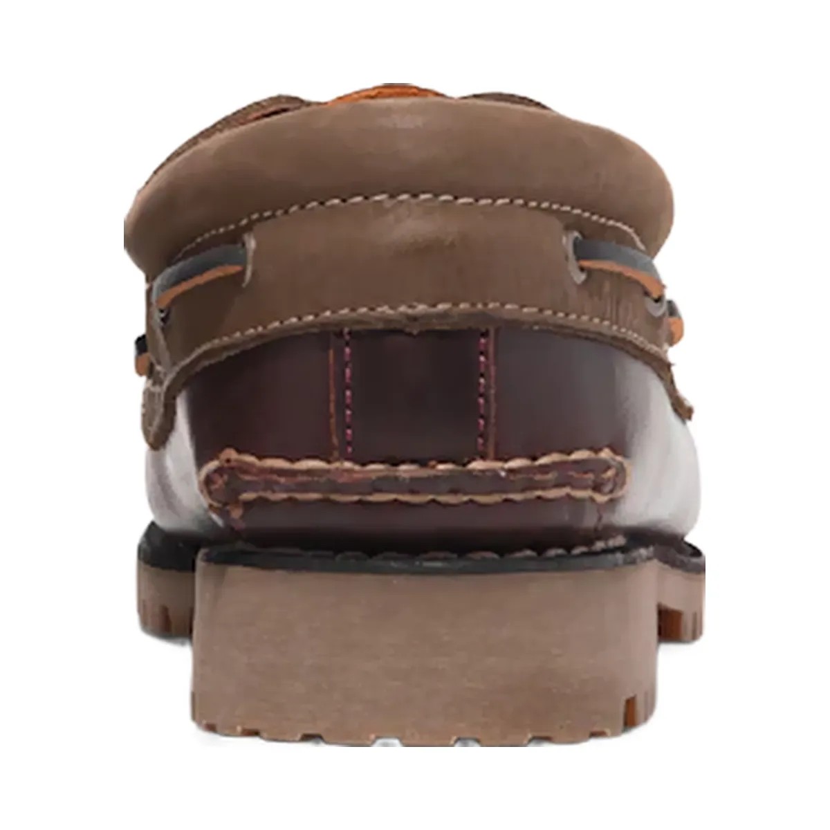 Timberland Authentics 3-Eye Boat Shoe Root Beer Full-Grain Men'S - HypeFly India View 4