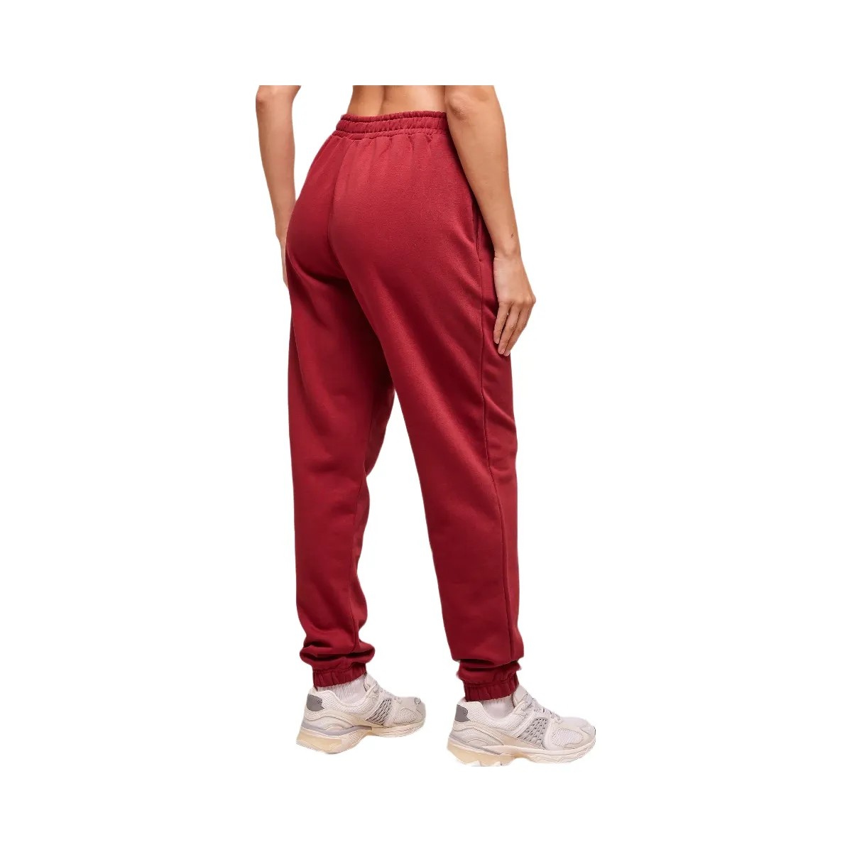 Gymshark Training Fleece Joggers - Athletic Burgundy - HypeFly India View 2