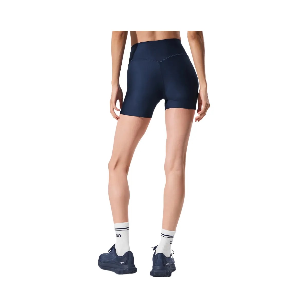 Alo Women's 5" Airlift Energy Short - Navy - HypeFly India View 3