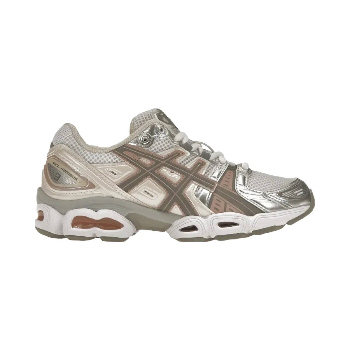 Asics Gel-Nimbus 9 White Oatmeal (Women'S) - HypeFly India View 1