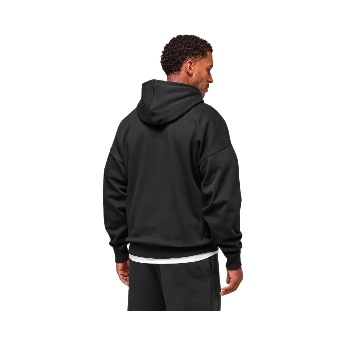 Gymshark Crest Oversized Hoodie - Black - HypeFly India View 2