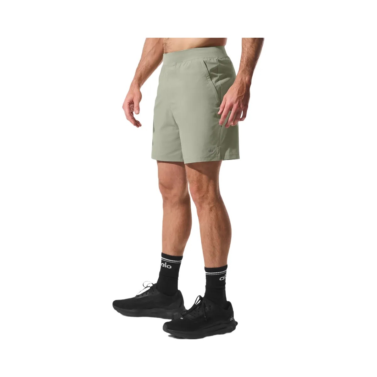 Alo Men's 7" Repetition Short - Limestone - HypeFly India View 4