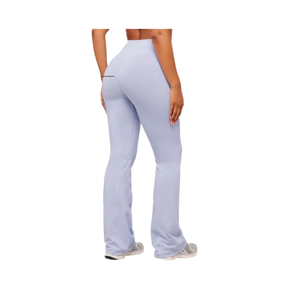 Gymshark Soft Sculpt Flared Leggings - Peri Blue - HypeFly India View 2