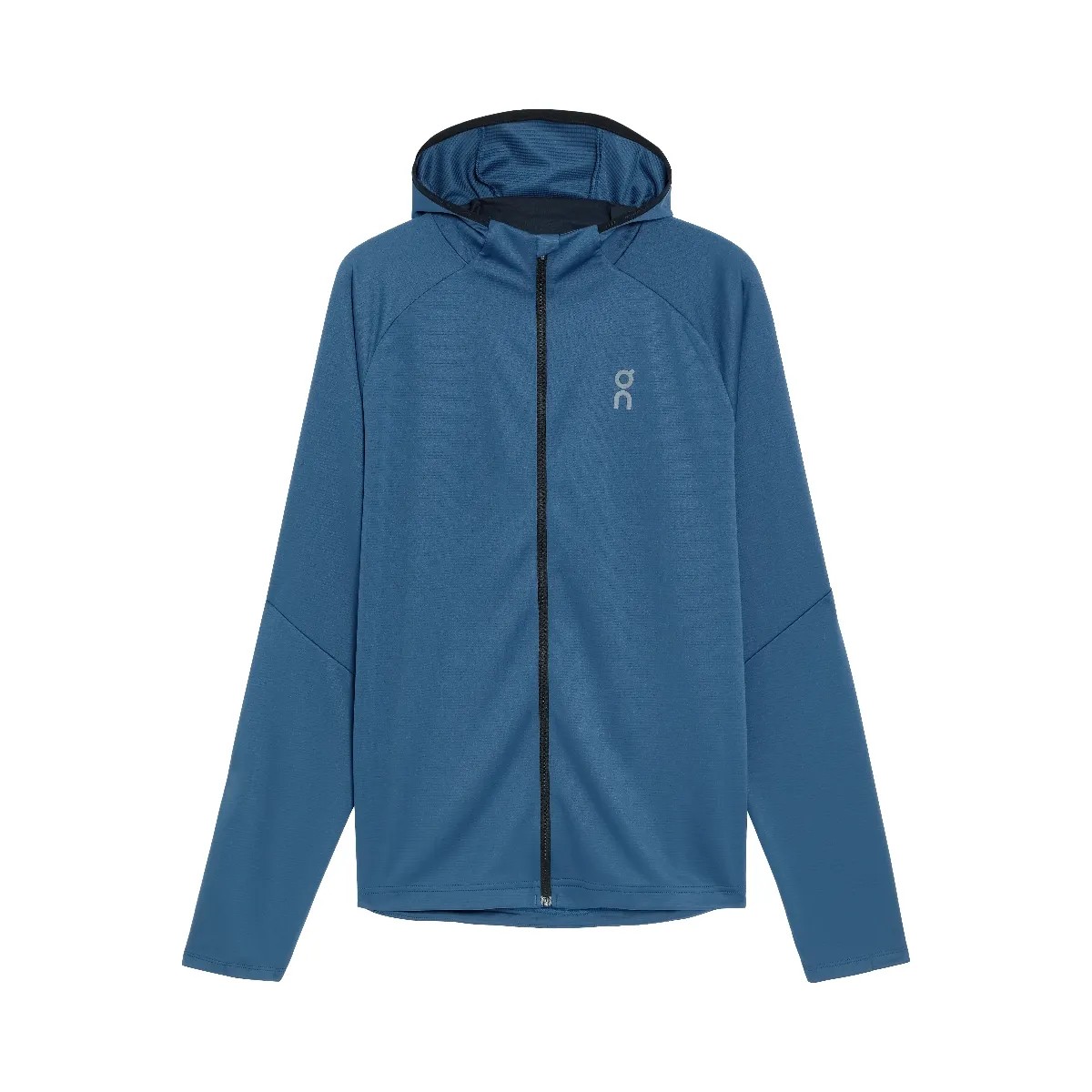 On Climate Zip Hoodie Denim - HypeFly India View 1