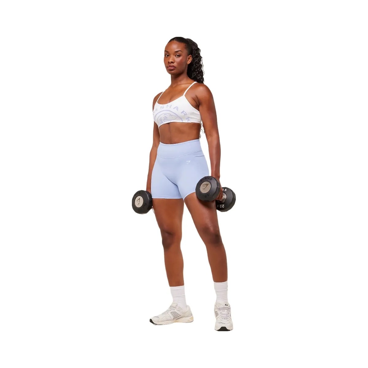 Gymshark Legacy Sports Bra - White - HypeFly India View 5