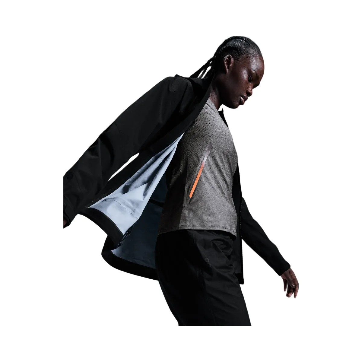 On Trek Jacket Silver - HypeFly India View 6