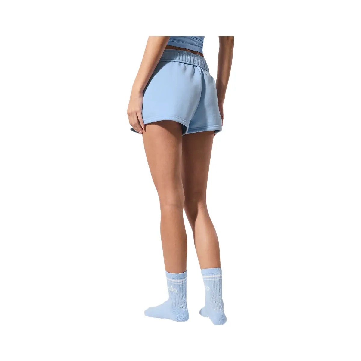Alo Women's Accolade Short - Seashell Blue - HypeFly India View 3