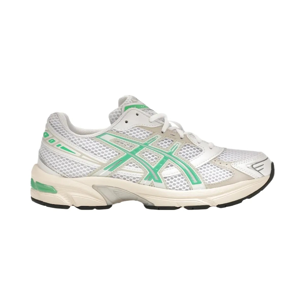 Asics Gel-1130 White Malachite Green Off White Midsole (Women'S) - HypeFly India View 1