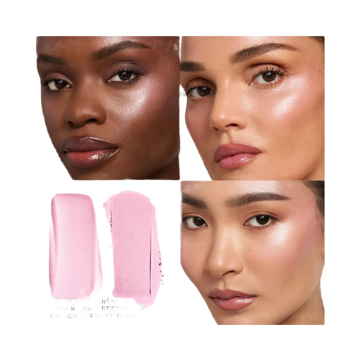 PATRICK TA Major Glow Creme & Powder Light Reflecting Translucent Highlighter Duo - Baby - HypeFly India View 2
