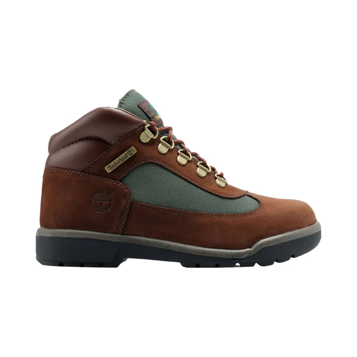 Timberland Field Boot Mid Lace Up Dark Brown - HypeFly India View 1