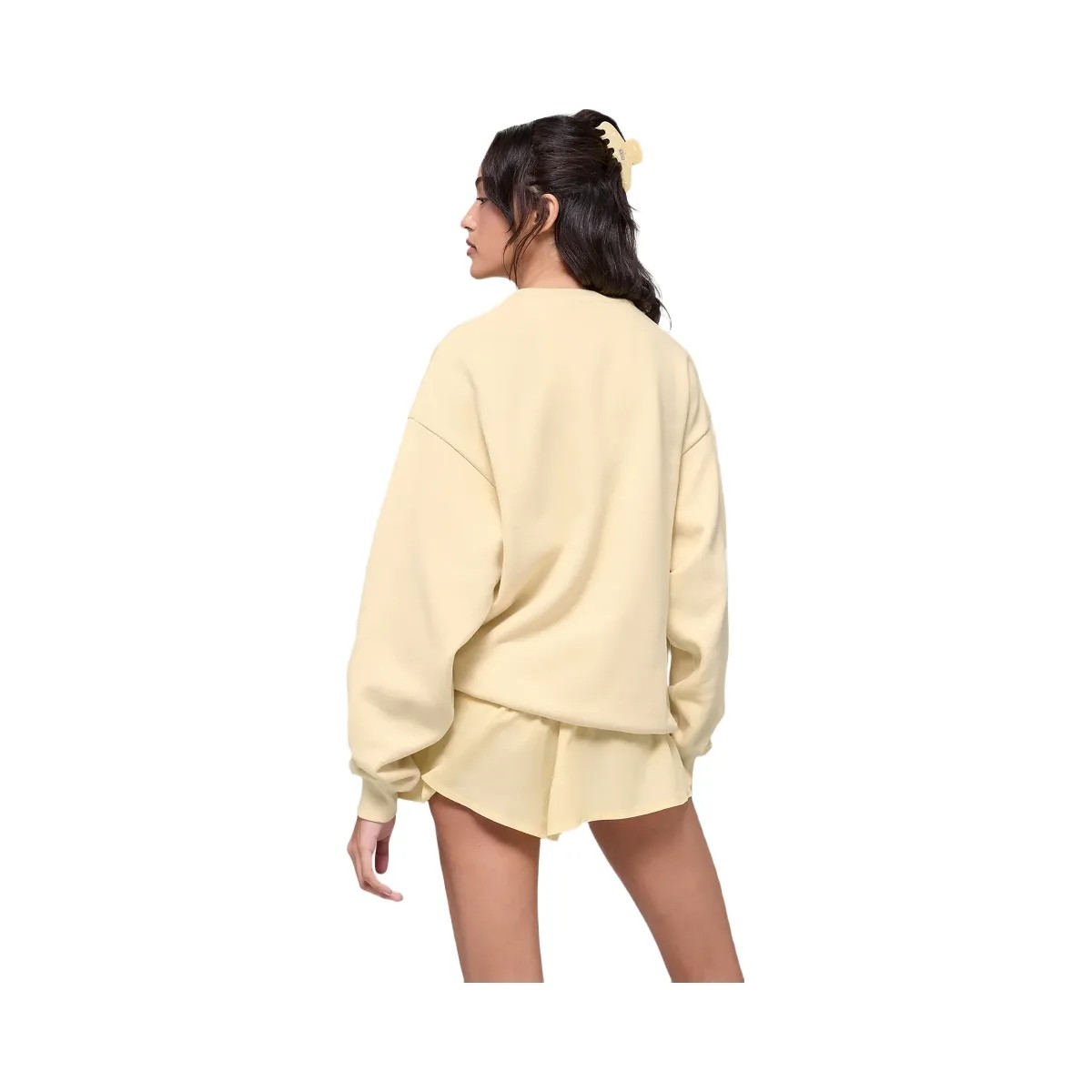 Alo Accolade Crew Neck Pullover - Candlelight Yellow - HypeFly India View 2