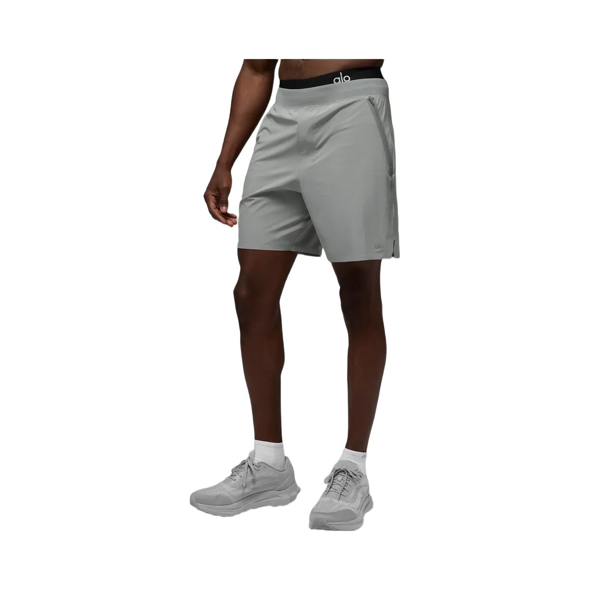 Alo Men's 7" Repetition Pro Short - Lunar Grey - HypeFly India View 5