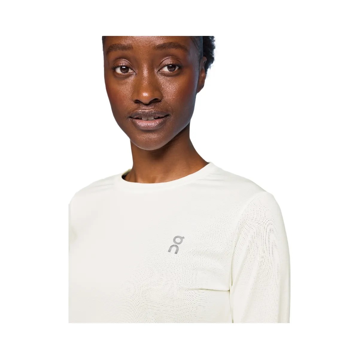 On Core Long-T Undyed-White - HypeFly India View 2