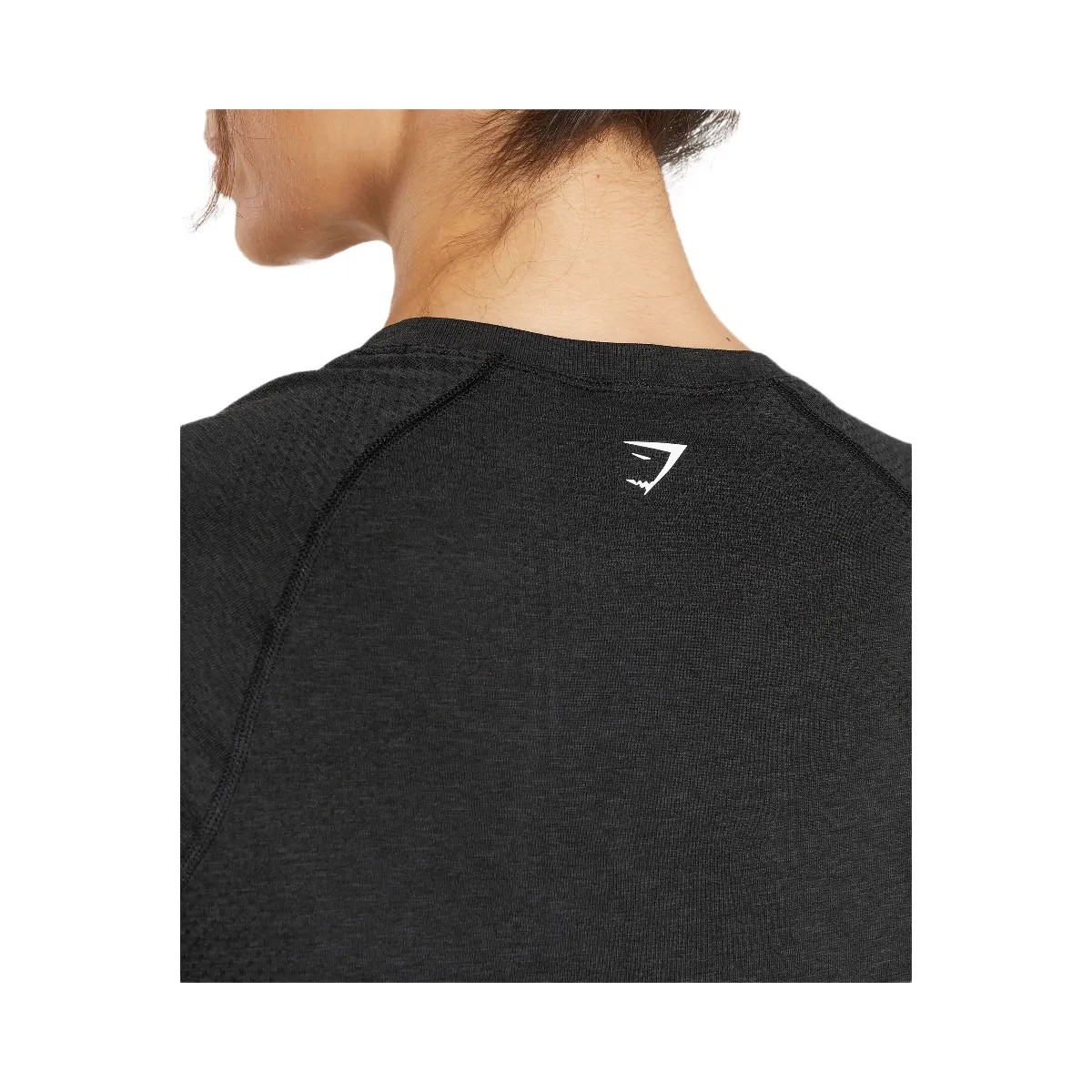 Gymshark Vital Light T-Shirt - Black Marl - HypeFly India View 6